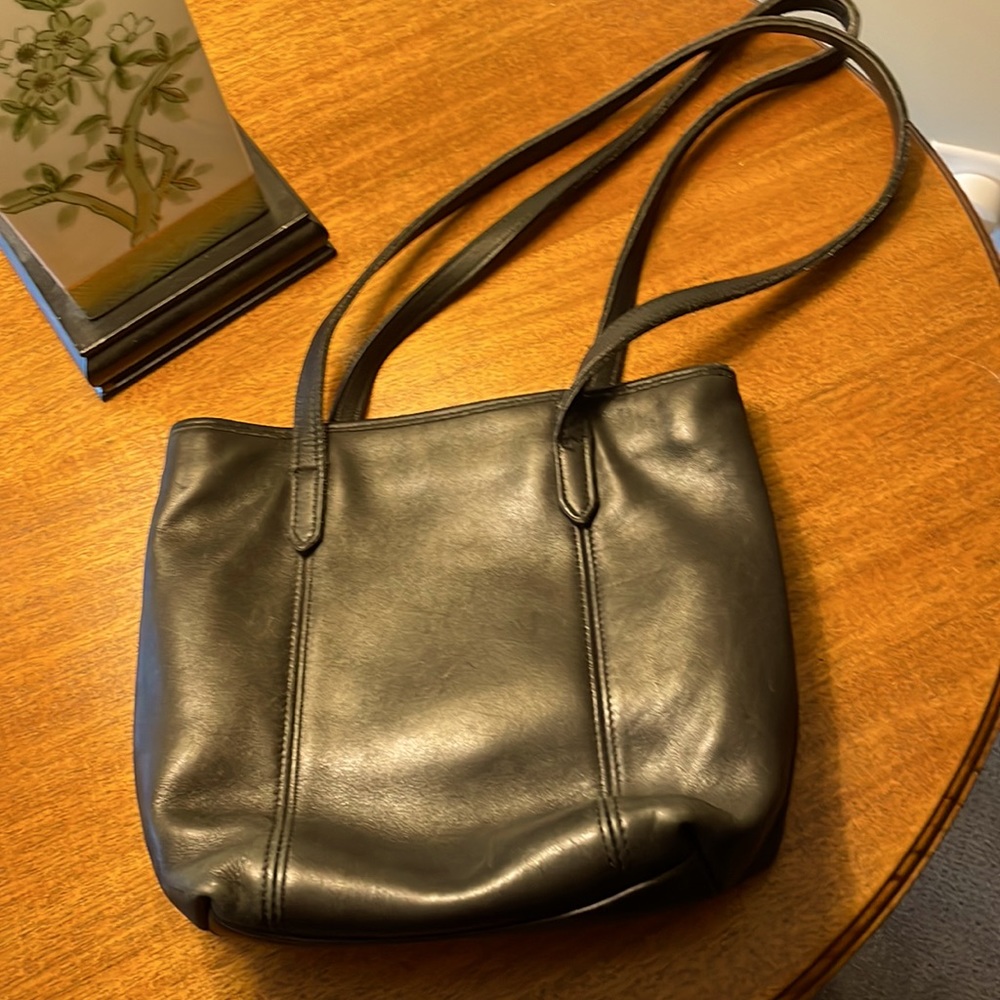 Leather Coach Handbag